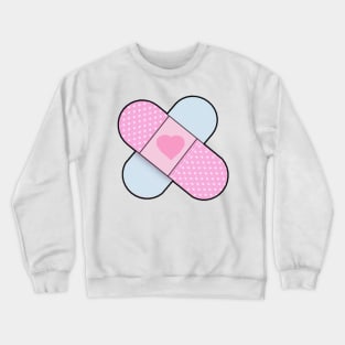 Kawaii Band Aid Crewneck Sweatshirt